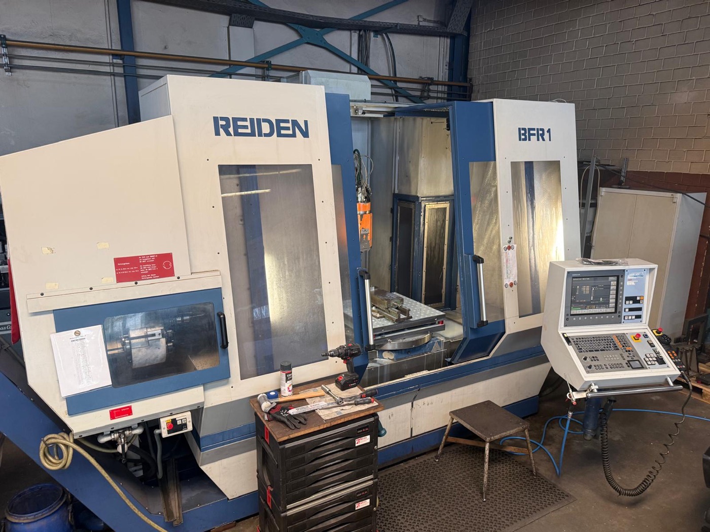 Weiss Zerspanung CNC-Bettfräszentrum REIDEN BFR 1